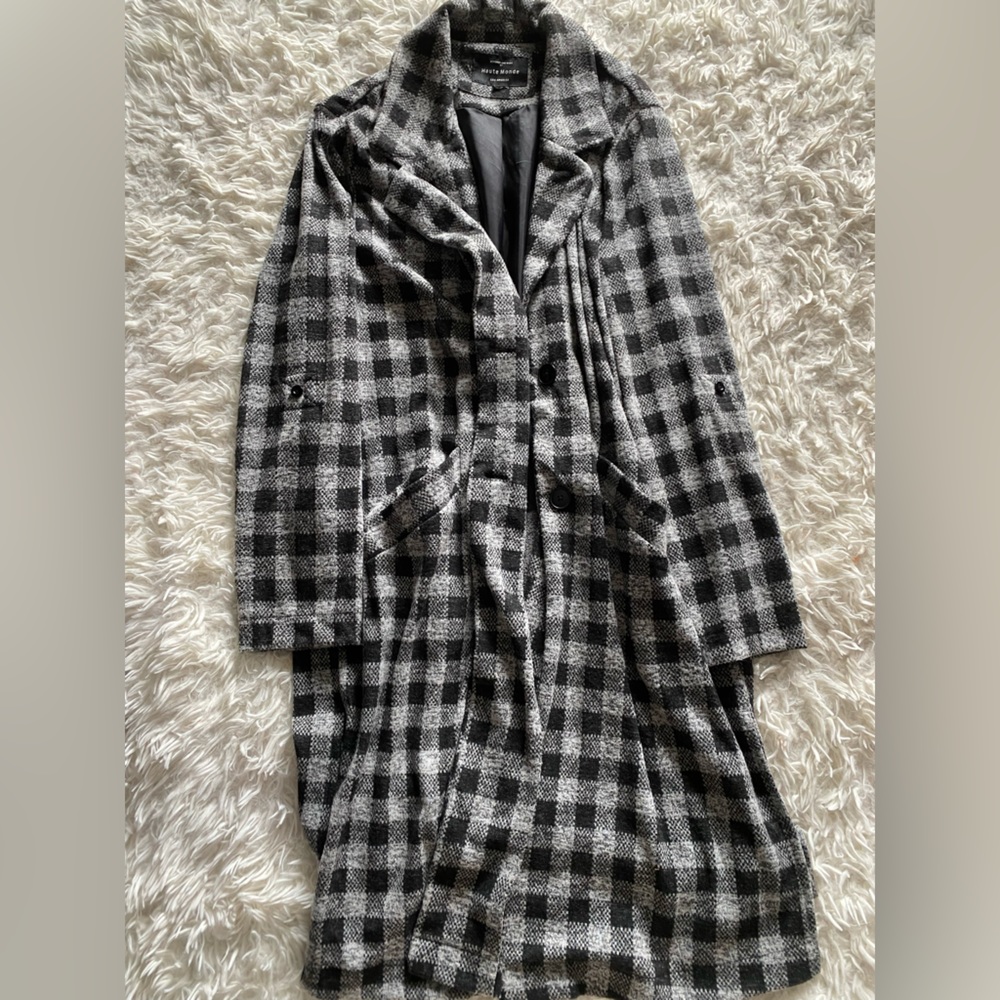 Plaid coat